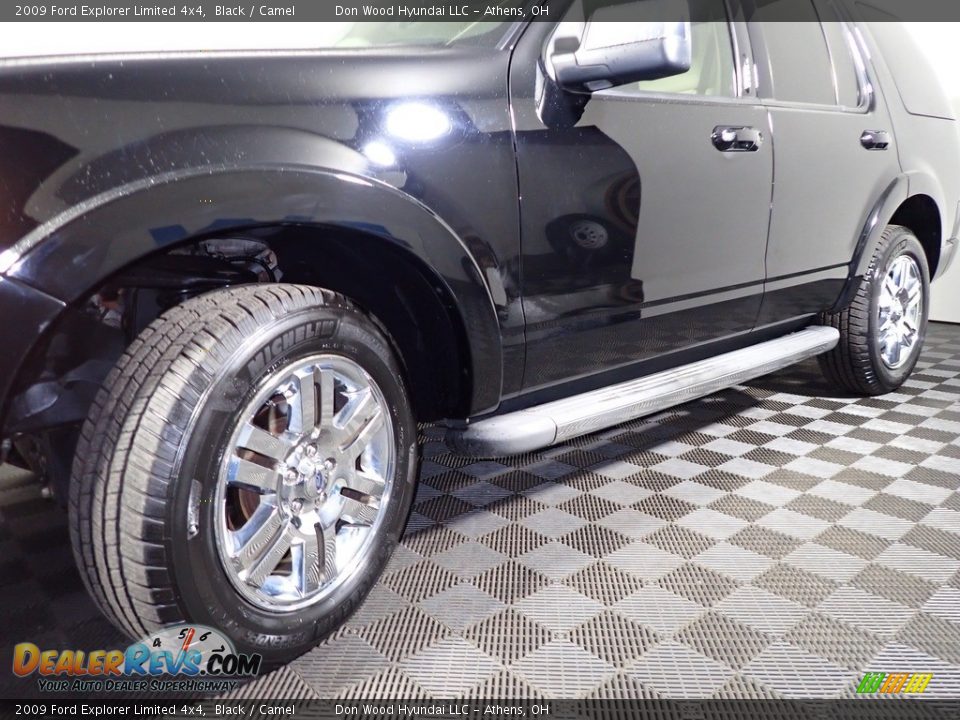 2009 Ford Explorer Limited 4x4 Black / Camel Photo #8
