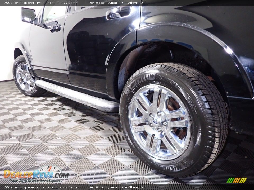 2009 Ford Explorer Limited 4x4 Black / Camel Photo #10