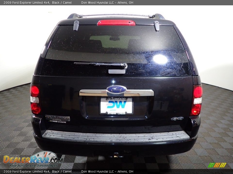 2009 Ford Explorer Limited 4x4 Black / Camel Photo #11