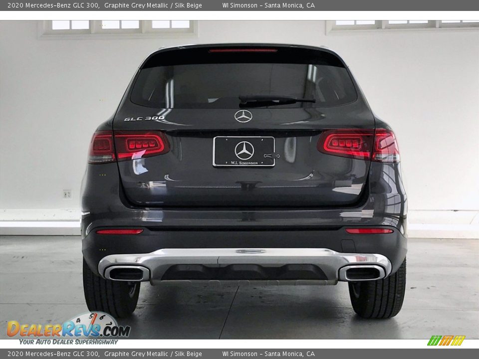 2020 Mercedes-Benz GLC 300 Graphite Grey Metallic / Silk Beige Photo #3