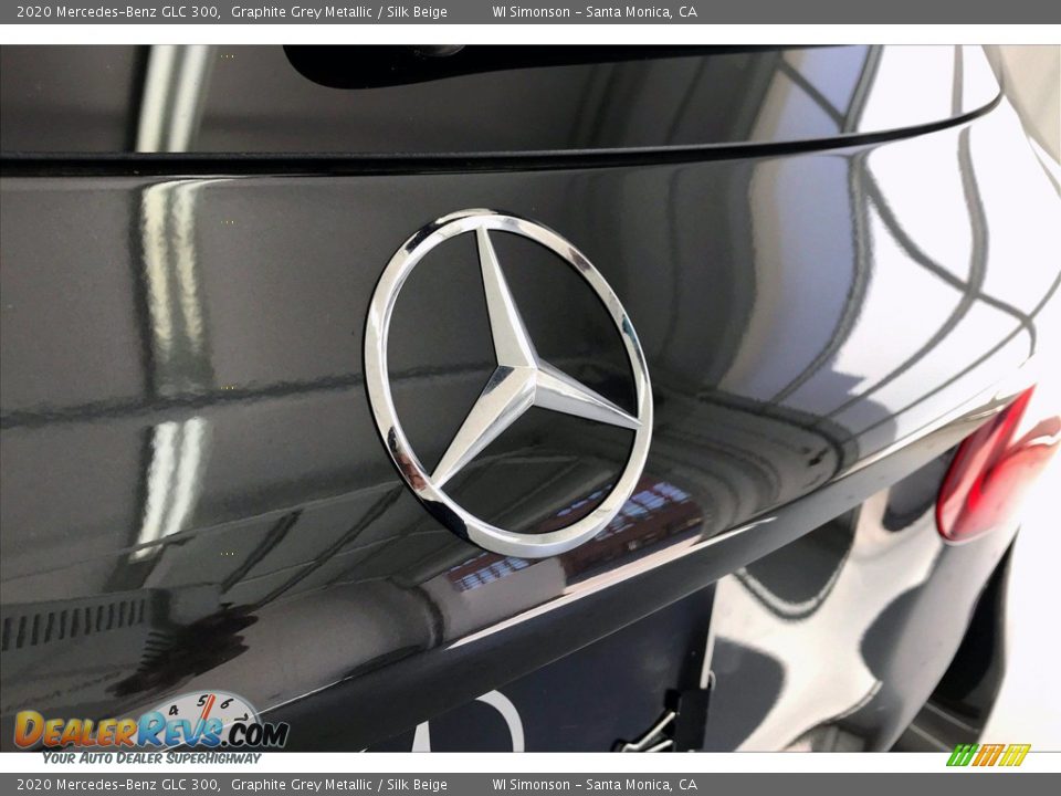 2020 Mercedes-Benz GLC 300 Graphite Grey Metallic / Silk Beige Photo #7