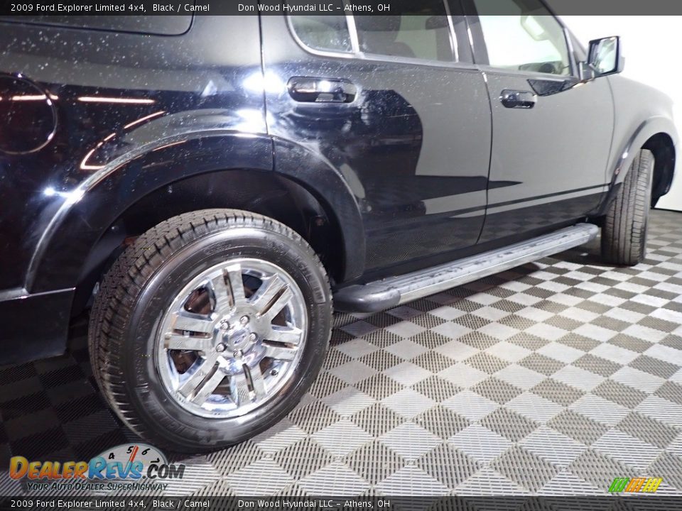 2009 Ford Explorer Limited 4x4 Black / Camel Photo #16
