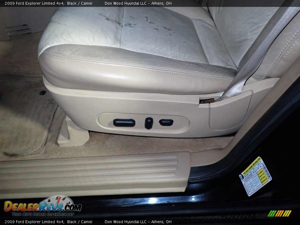 2009 Ford Explorer Limited 4x4 Black / Camel Photo #18