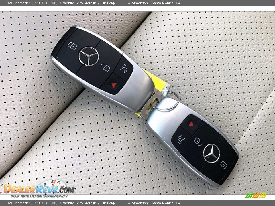 2020 Mercedes-Benz GLC 300 Graphite Grey Metallic / Silk Beige Photo #11