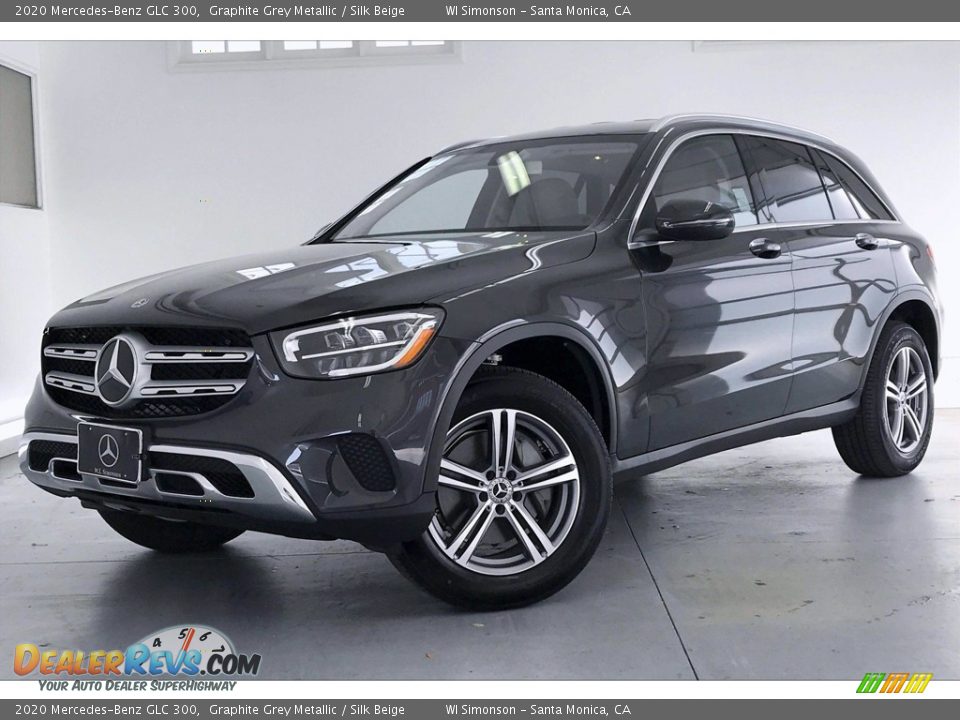 2020 Mercedes-Benz GLC 300 Graphite Grey Metallic / Silk Beige Photo #12