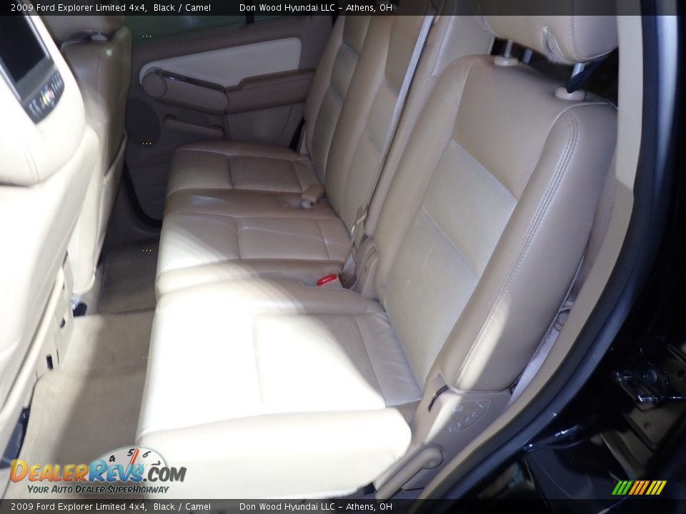 2009 Ford Explorer Limited 4x4 Black / Camel Photo #22