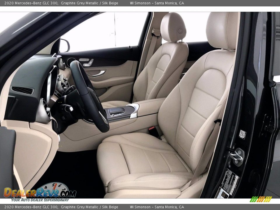 2020 Mercedes-Benz GLC 300 Graphite Grey Metallic / Silk Beige Photo #14