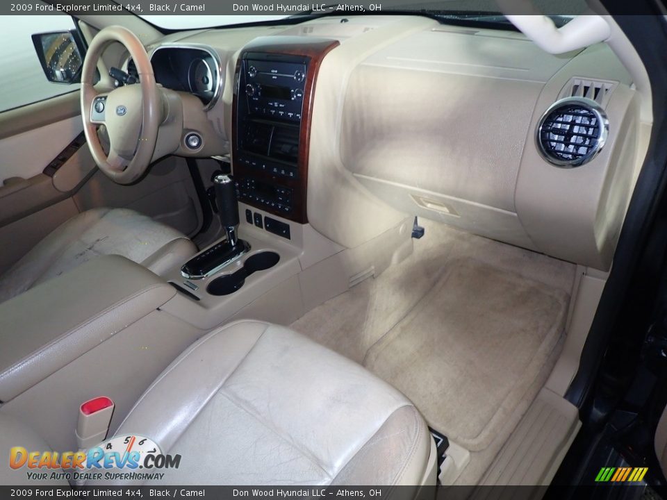 2009 Ford Explorer Limited 4x4 Black / Camel Photo #27