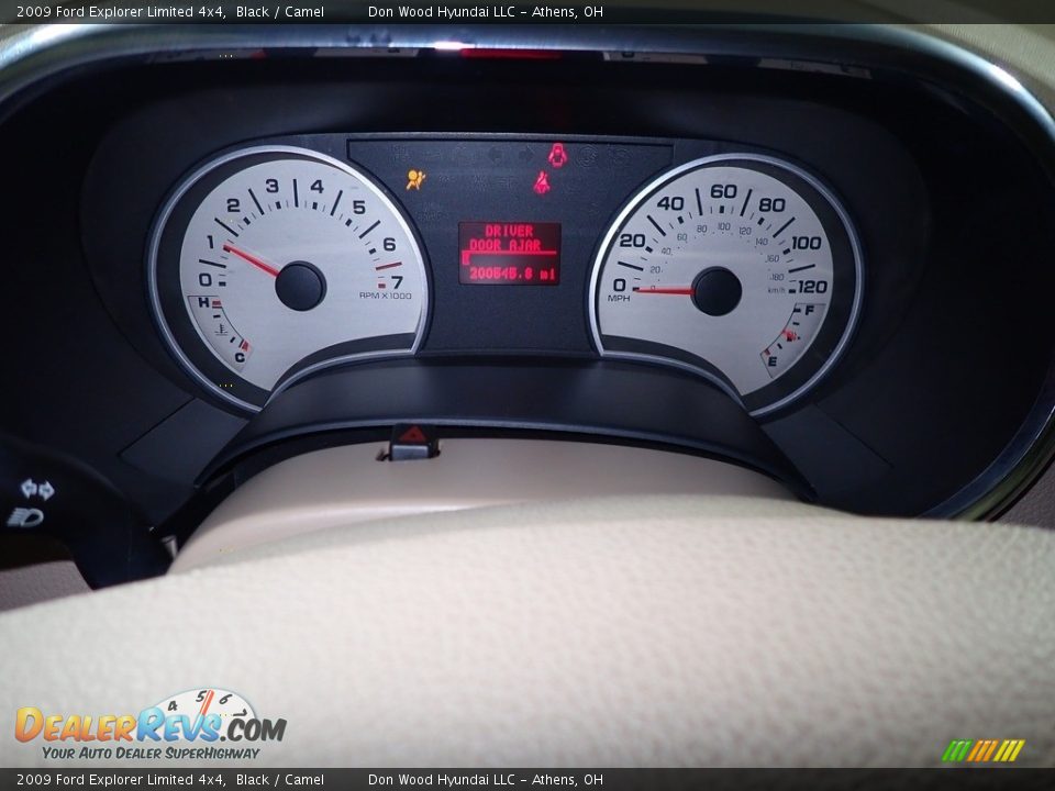 2009 Ford Explorer Limited 4x4 Black / Camel Photo #28