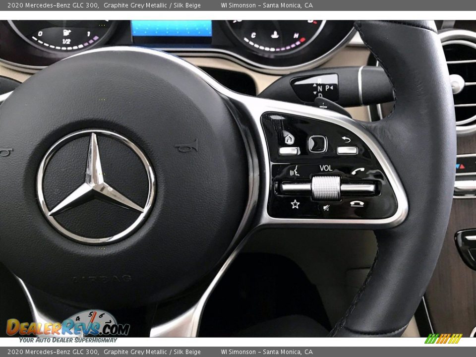 2020 Mercedes-Benz GLC 300 Graphite Grey Metallic / Silk Beige Photo #19