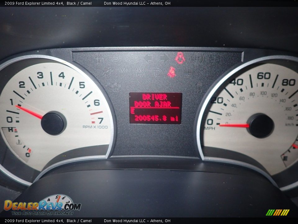 2009 Ford Explorer Limited 4x4 Black / Camel Photo #29