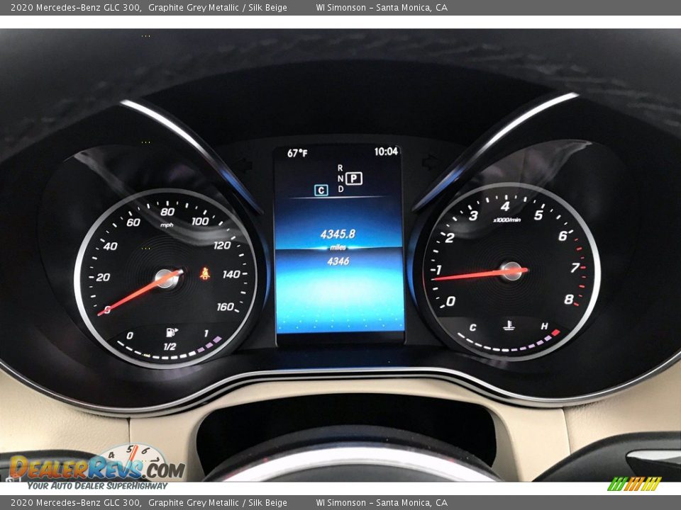 2020 Mercedes-Benz GLC 300 Graphite Grey Metallic / Silk Beige Photo #20