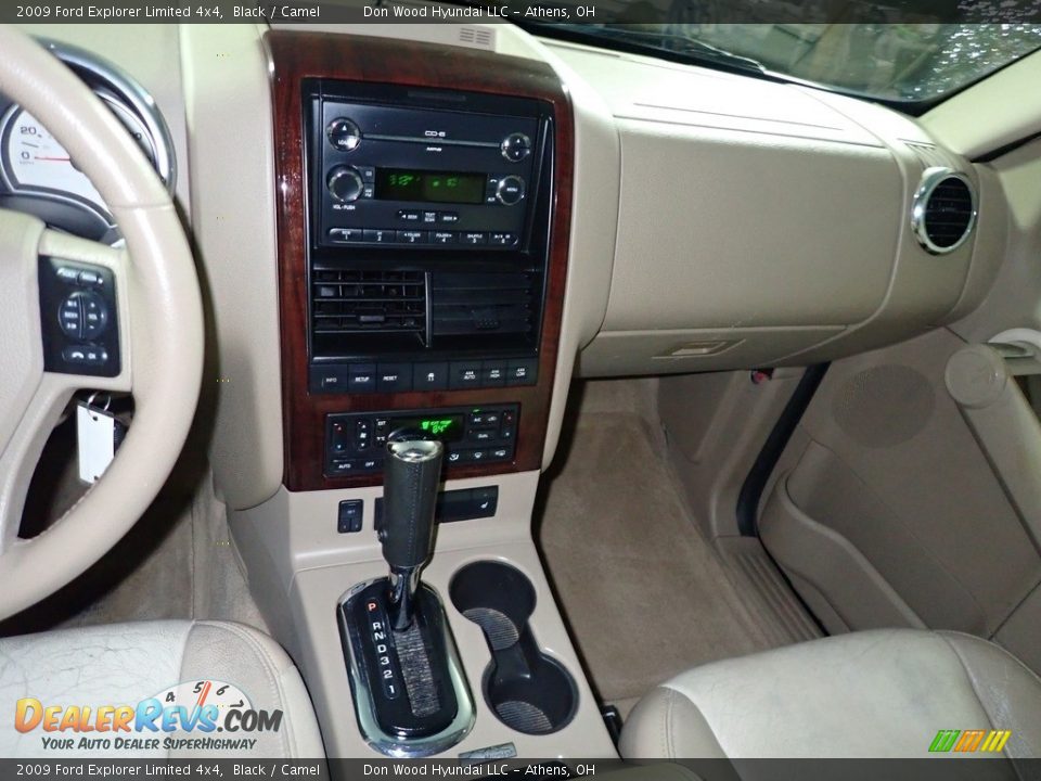 2009 Ford Explorer Limited 4x4 Black / Camel Photo #31