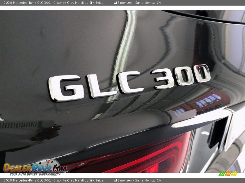 2020 Mercedes-Benz GLC 300 Graphite Grey Metallic / Silk Beige Photo #27