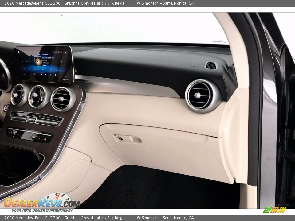 2020 Mercedes-Benz GLC 300 Graphite Grey Metallic / Silk Beige Photo #28