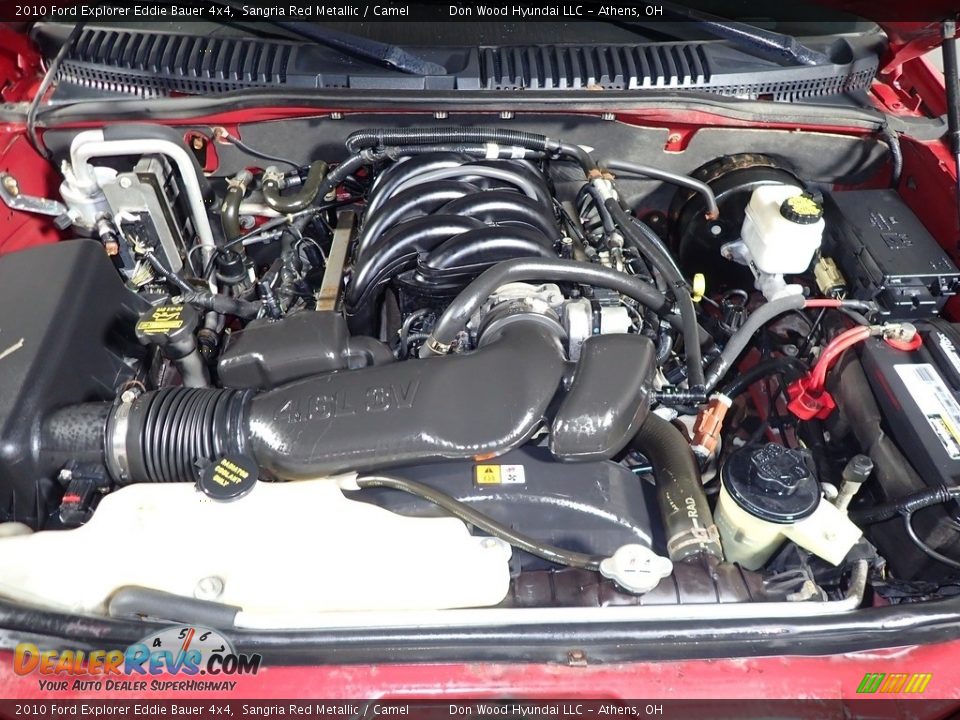 2010 Ford Explorer Eddie Bauer 4x4 4.6 Liter SOHC 24-Valve VVT V8 Engine Photo #6
