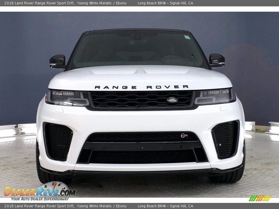 2018 Land Rover Range Rover Sport SVR Yulong White Metallic / Ebony Photo #2