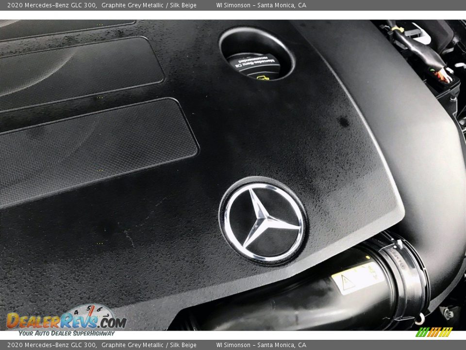 2020 Mercedes-Benz GLC 300 Graphite Grey Metallic / Silk Beige Photo #31