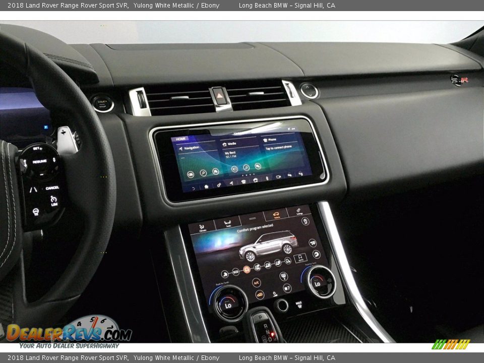 2018 Land Rover Range Rover Sport SVR Yulong White Metallic / Ebony Photo #5