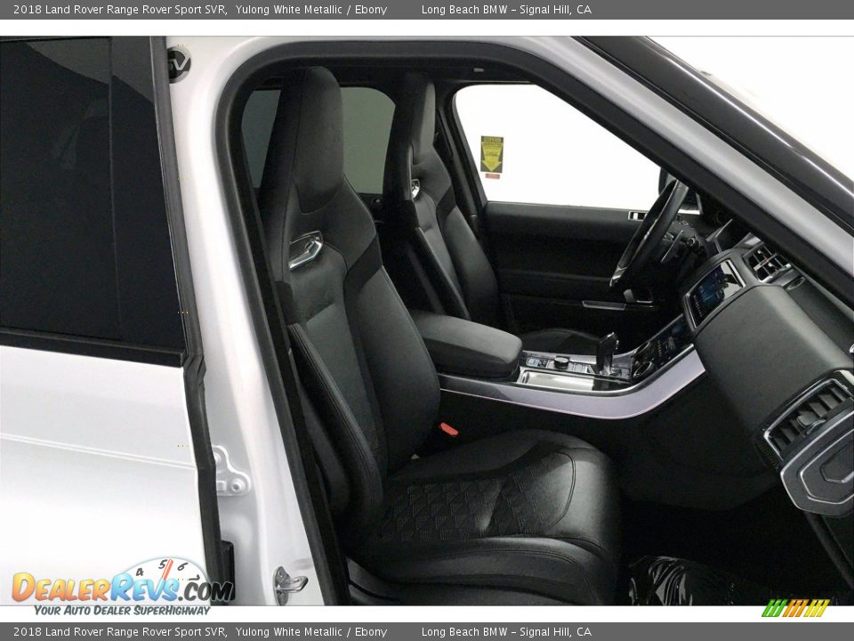 2018 Land Rover Range Rover Sport SVR Yulong White Metallic / Ebony Photo #6