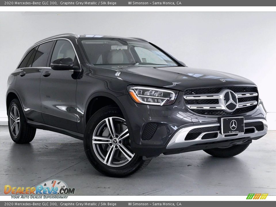 2020 Mercedes-Benz GLC 300 Graphite Grey Metallic / Silk Beige Photo #34