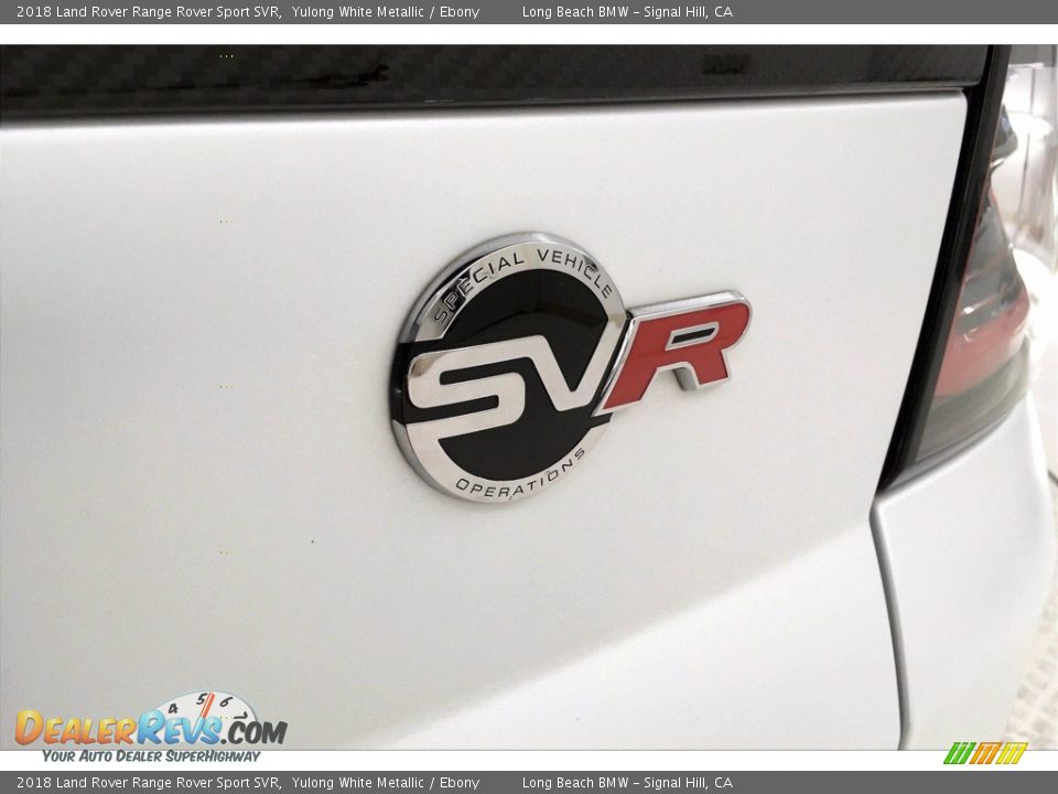 2018 Land Rover Range Rover Sport SVR Logo Photo #7