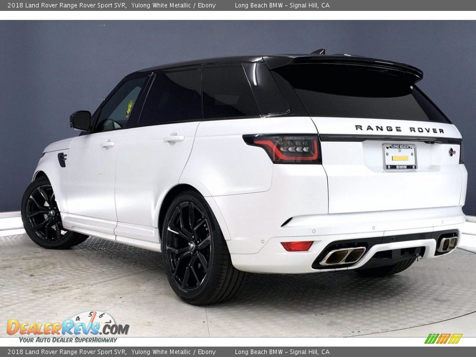 2018 Land Rover Range Rover Sport SVR Yulong White Metallic / Ebony Photo #10