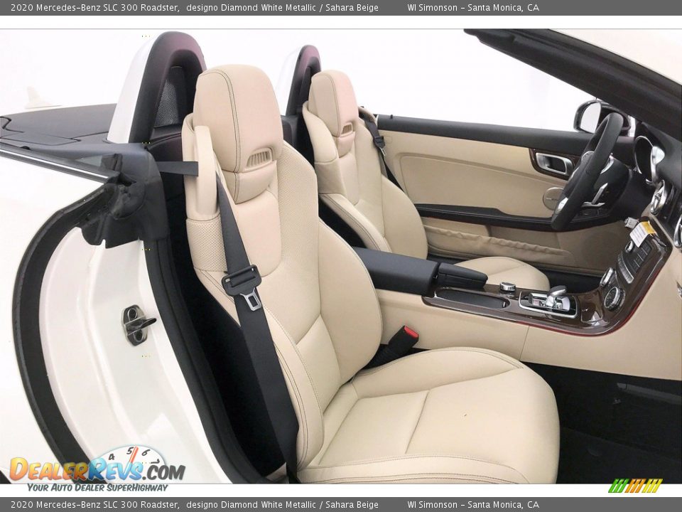 2020 Mercedes-Benz SLC 300 Roadster designo Diamond White Metallic / Sahara Beige Photo #5
