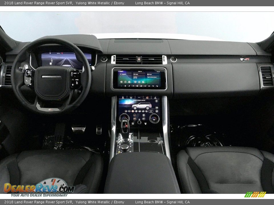 2018 Land Rover Range Rover Sport SVR Yulong White Metallic / Ebony Photo #15