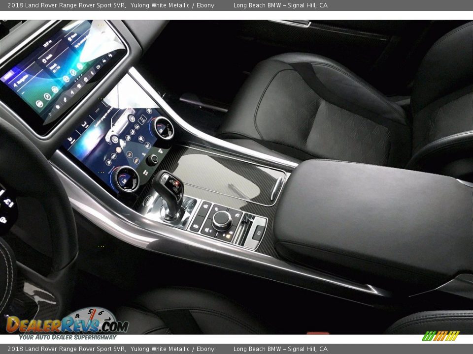 2018 Land Rover Range Rover Sport SVR Yulong White Metallic / Ebony Photo #16
