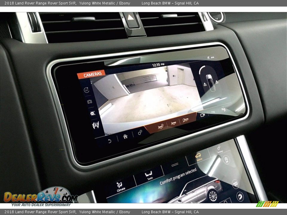 2018 Land Rover Range Rover Sport SVR Yulong White Metallic / Ebony Photo #17