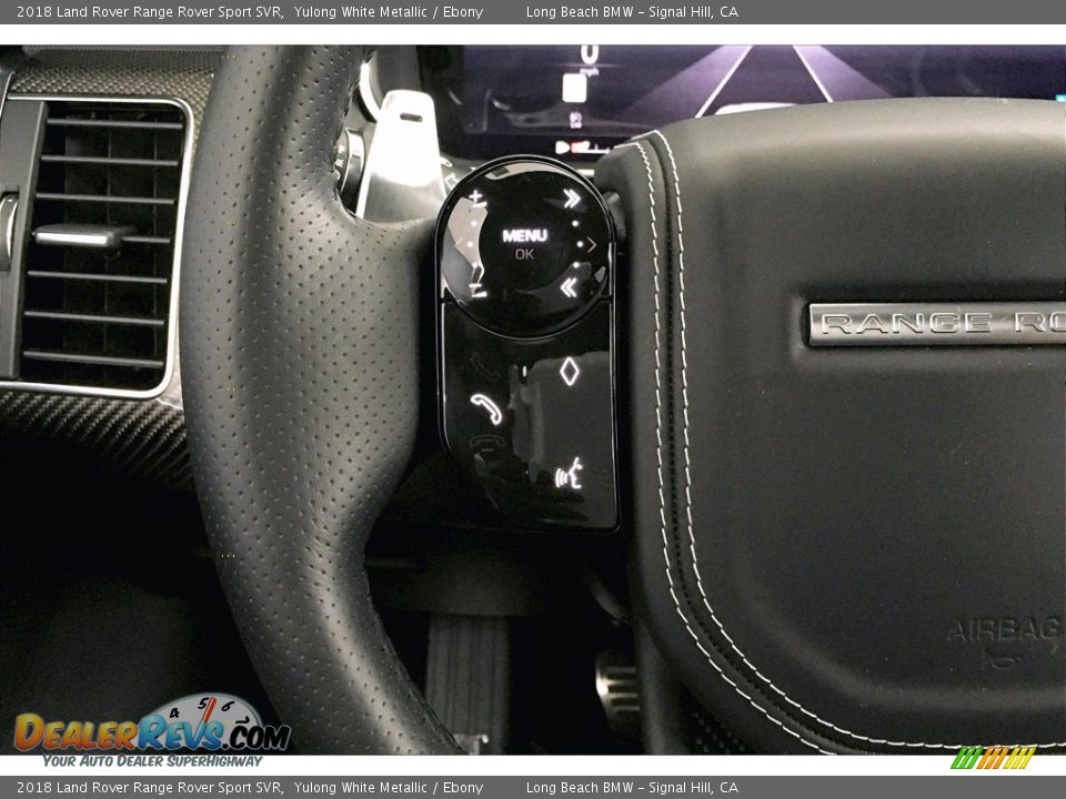 2018 Land Rover Range Rover Sport SVR Steering Wheel Photo #18