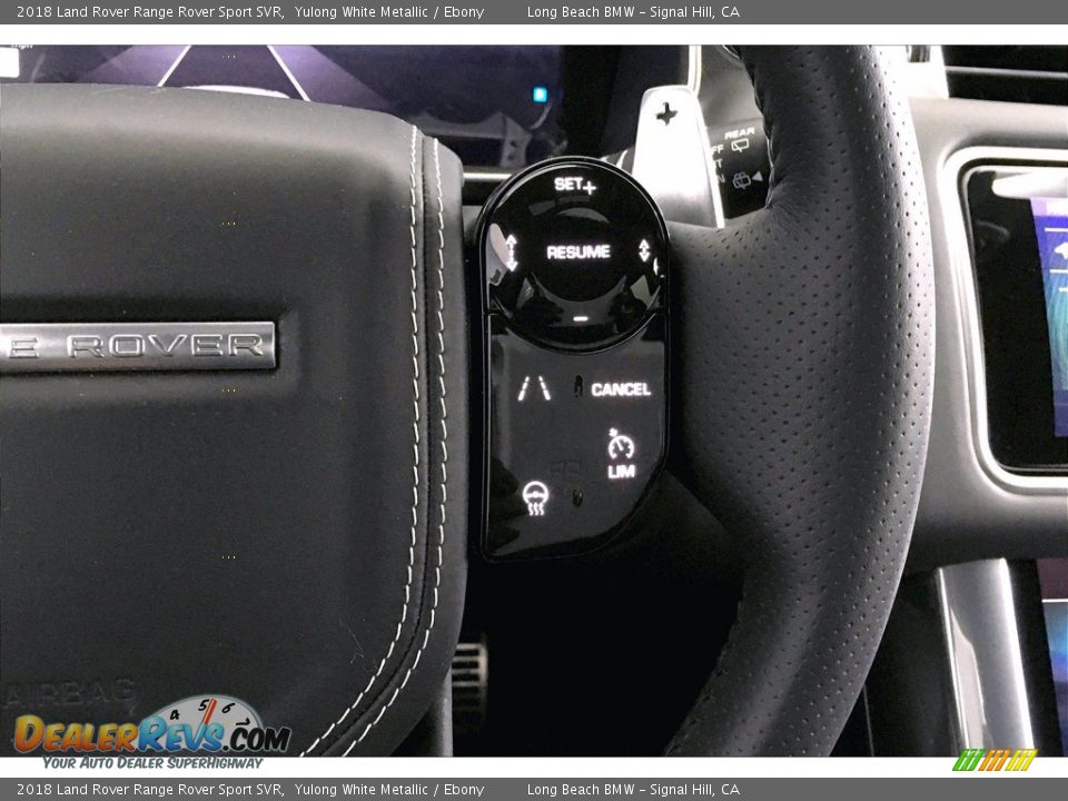 2018 Land Rover Range Rover Sport SVR Steering Wheel Photo #19