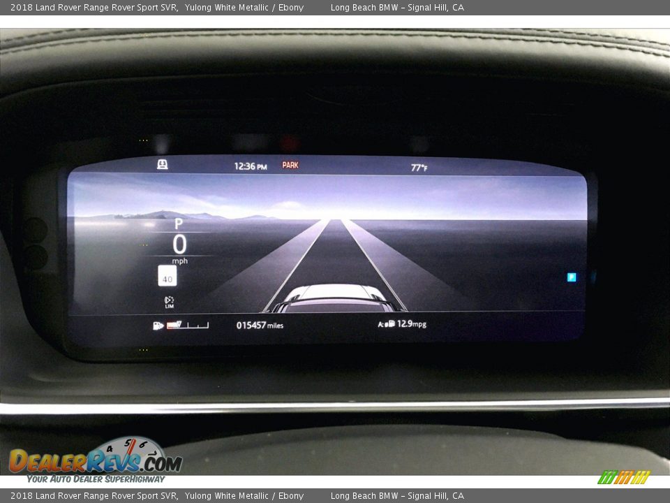 2018 Land Rover Range Rover Sport SVR Yulong White Metallic / Ebony Photo #20