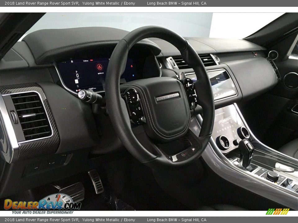 2018 Land Rover Range Rover Sport SVR Yulong White Metallic / Ebony Photo #21