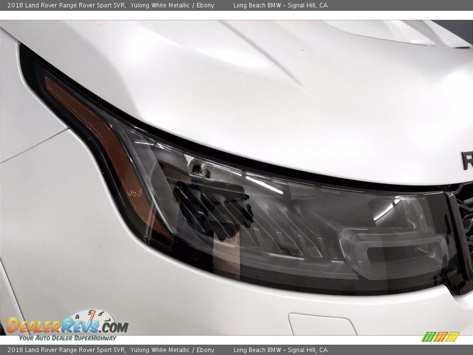 2018 Land Rover Range Rover Sport SVR Yulong White Metallic / Ebony Photo #26