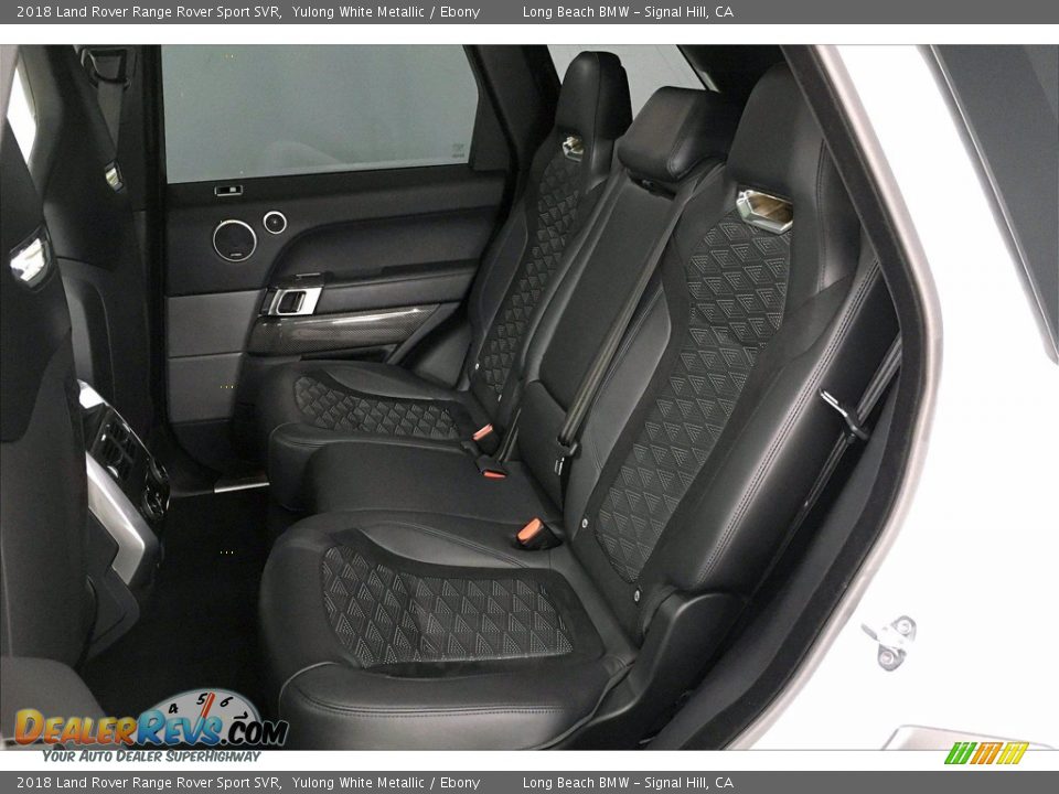 Rear Seat of 2018 Land Rover Range Rover Sport SVR Photo #30