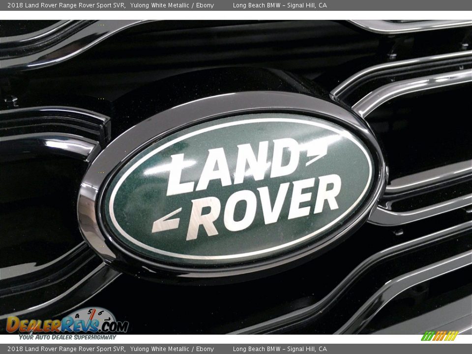 2018 Land Rover Range Rover Sport SVR Yulong White Metallic / Ebony Photo #33