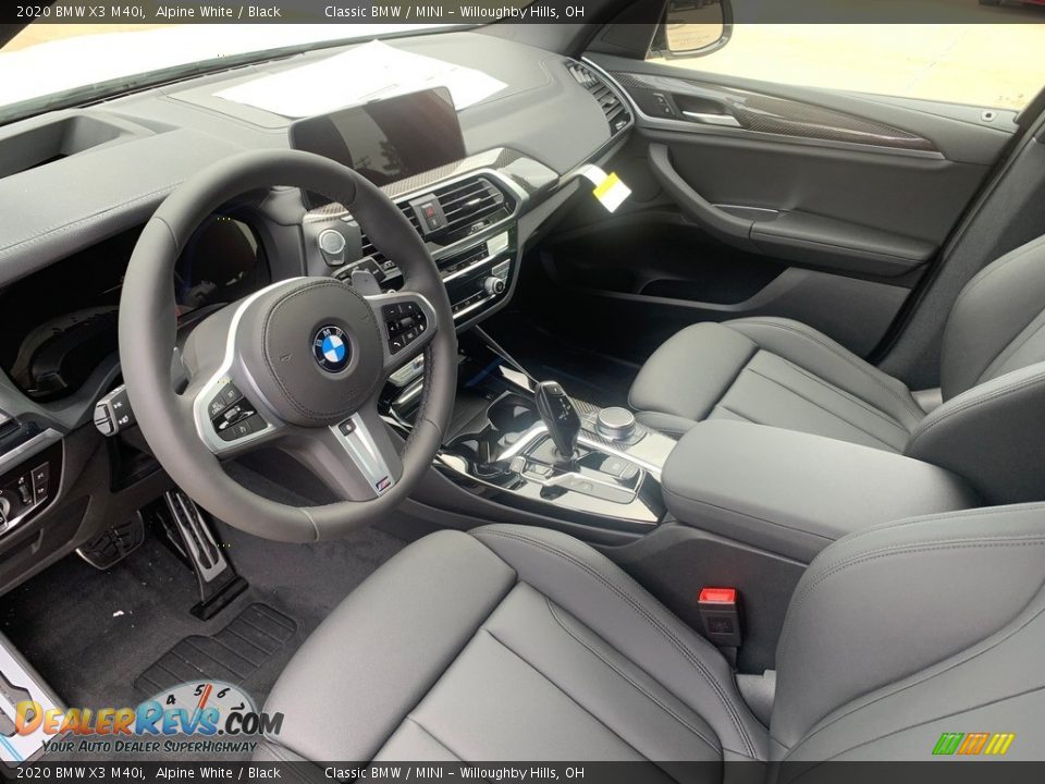 2020 BMW X3 M40i Alpine White / Black Photo #3