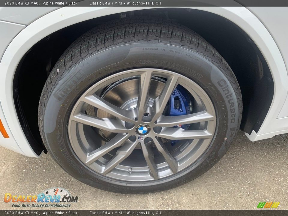 2020 BMW X3 M40i Alpine White / Black Photo #5