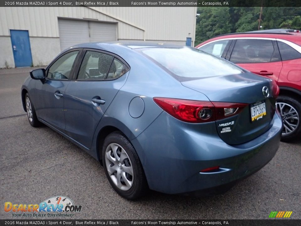 2016 Mazda MAZDA3 i Sport 4 Door Blue Reflex Mica / Black Photo #2