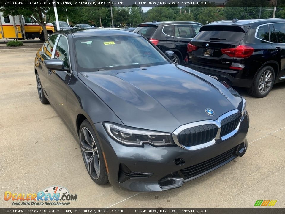 2020 BMW 3 Series 330i xDrive Sedan Mineral Grey Metallic / Black Photo #1