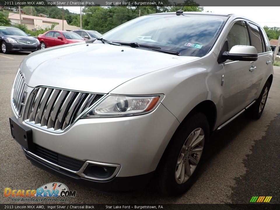 2013 Lincoln MKX AWD Ingot Silver / Charcoal Black Photo #1