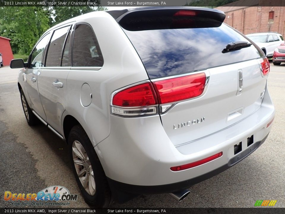 2013 Lincoln MKX AWD Ingot Silver / Charcoal Black Photo #2