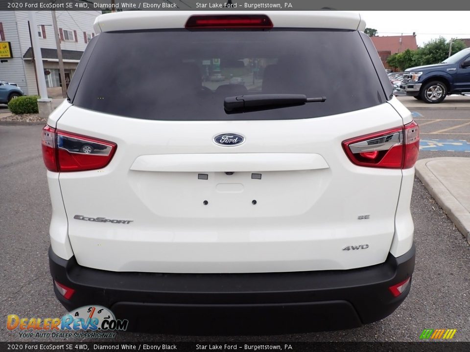 2020 Ford EcoSport SE 4WD Diamond White / Ebony Black Photo #4