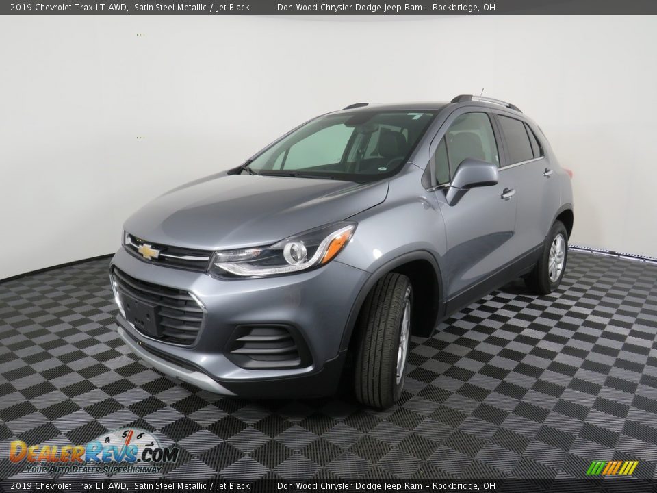 2019 Chevrolet Trax LT AWD Satin Steel Metallic / Jet Black Photo #8