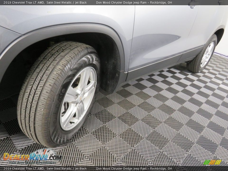 2019 Chevrolet Trax LT AWD Satin Steel Metallic / Jet Black Photo #9