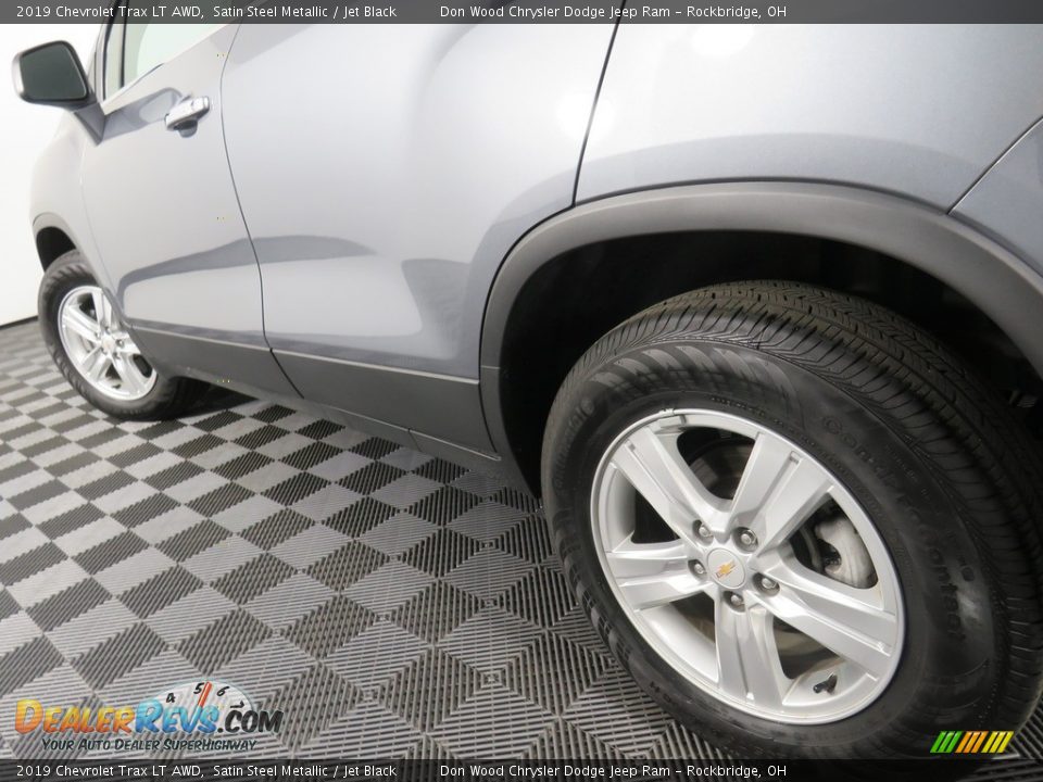 2019 Chevrolet Trax LT AWD Satin Steel Metallic / Jet Black Photo #10