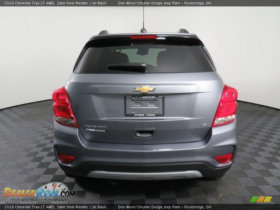 2019 Chevrolet Trax LT AWD Satin Steel Metallic / Jet Black Photo #12
