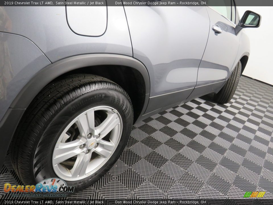 2019 Chevrolet Trax LT AWD Satin Steel Metallic / Jet Black Photo #16